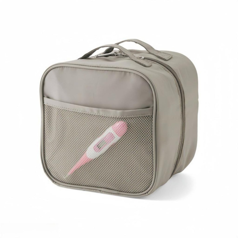 台灣現貨 日本米飛兔多隔層化妝包 手提收納包 化妝包 藥包 口紅包 洗漱包 急救包 收納包 衛生棉包 米飛兔 小包-細節圖6