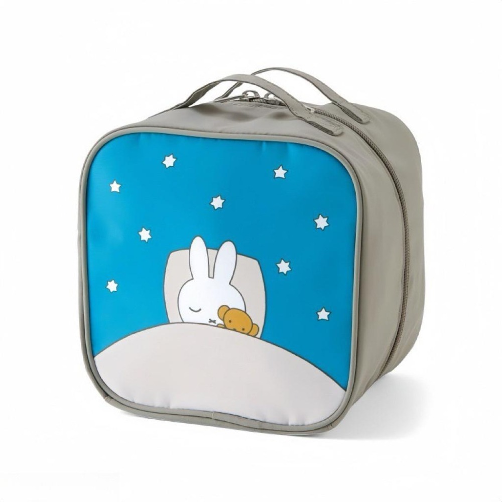 台灣現貨 日本米飛兔多隔層化妝包 手提收納包 化妝包 藥包 口紅包 洗漱包 急救包 收納包 衛生棉包 米飛兔 小包-細節圖9