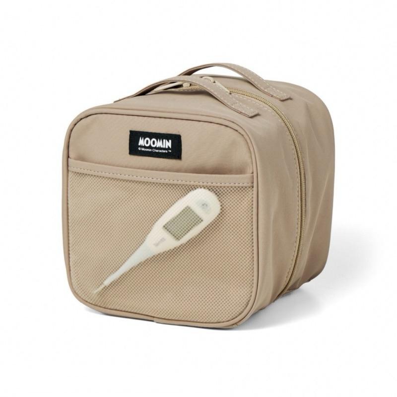 台灣現貨 日本MOOMIN 嚕嚕米手提美妝收納包 化妝包 藥包 口紅包 洗漱包 急救包 收納包 衛生棉包 姆明小包包-細節圖7