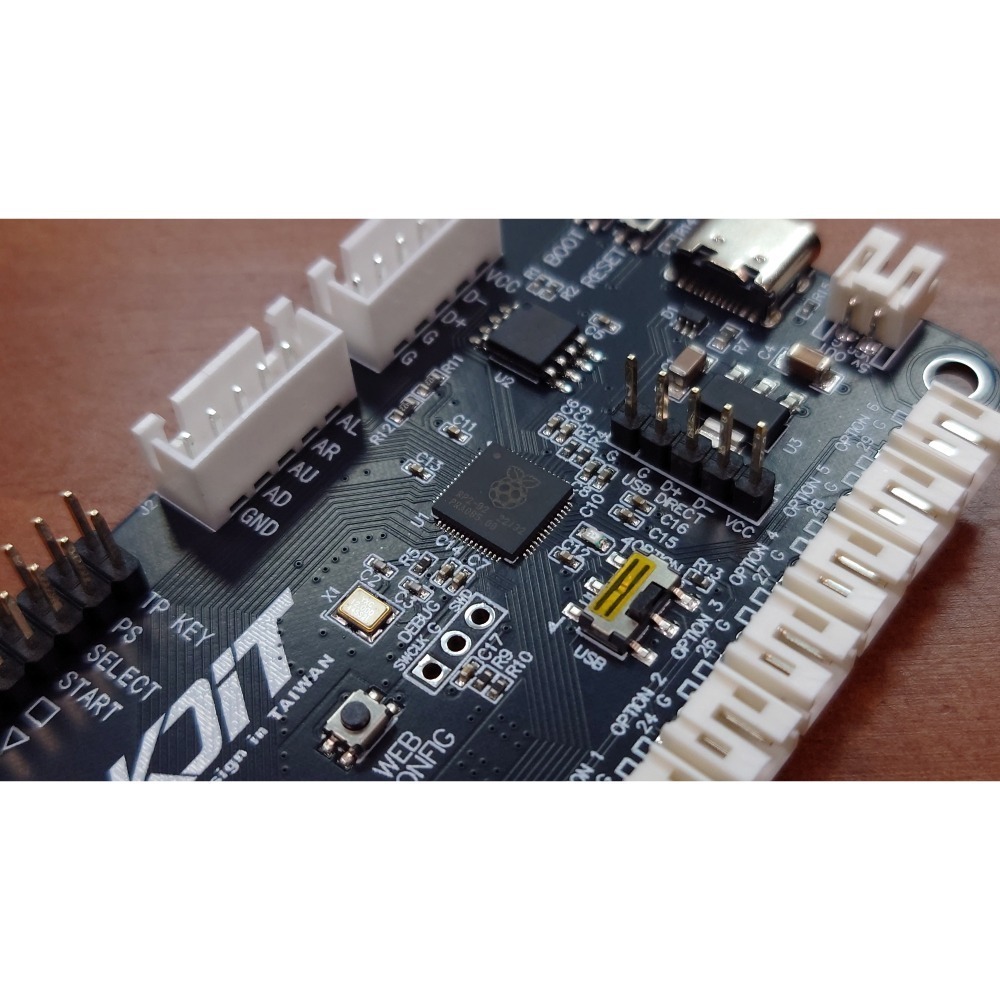 【KDiT 凱迪特】KDiT GP2040 格鬥搖桿開源電路板-細節圖4
