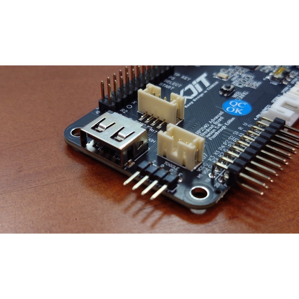 【KDiT 凱迪特】KDiT GP2040 格鬥搖桿開源電路板-細節圖6