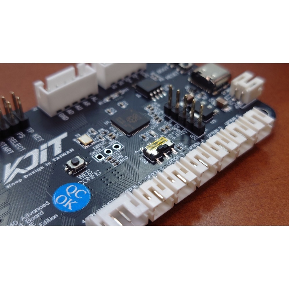 【KDiT 凱迪特】KDiT GP2040 格鬥搖桿開源電路板-細節圖9