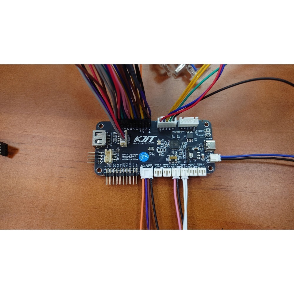 【KDiT 凱迪特】KDiT GP2040 格鬥搖桿開源電路板-細節圖10