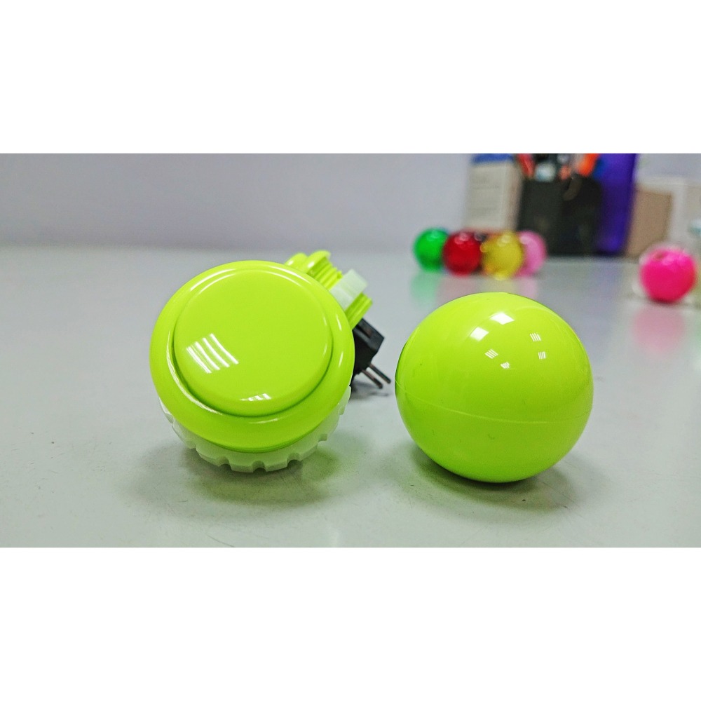 【KDiT原裝空運】日本清水 SEIMITSU KEIKOU 螢光色系30/24按鈕&搖桿球 全4色-細節圖4