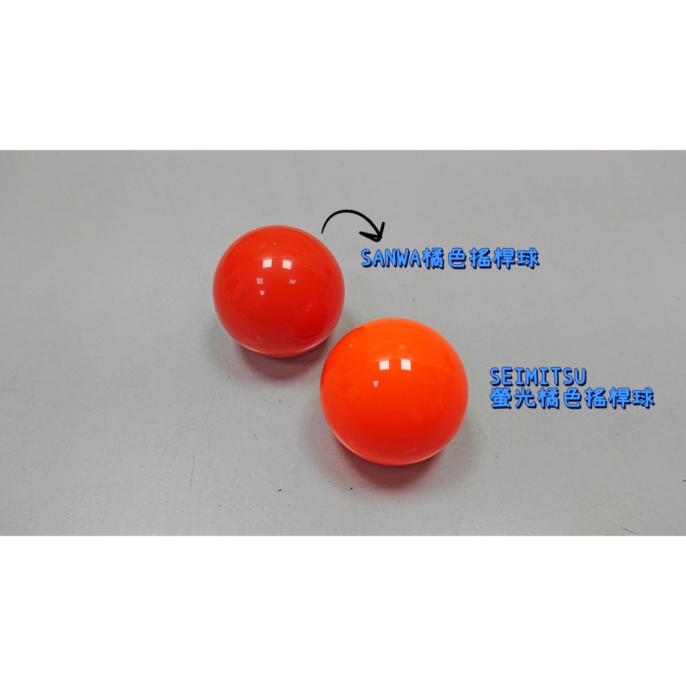 【KDiT原裝空運】日本清水 SEIMITSU KEIKOU 螢光色系30/24按鈕&搖桿球 全4色-細節圖9