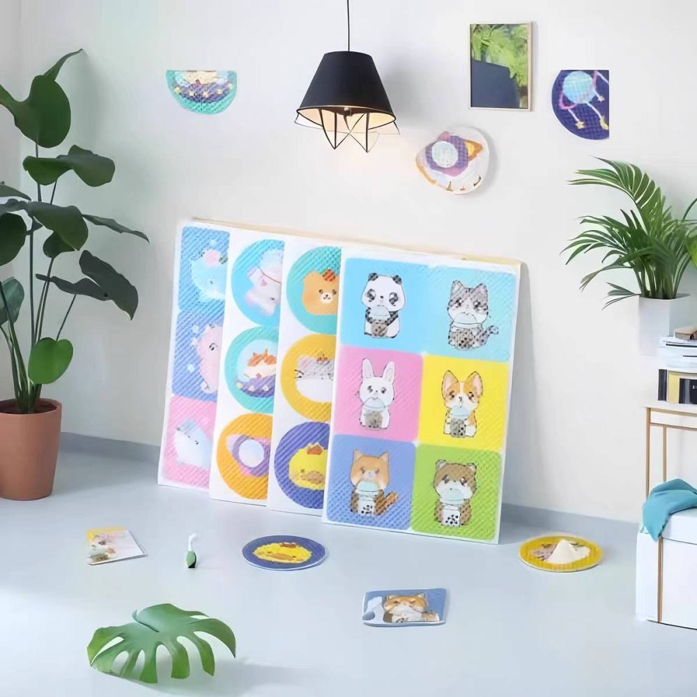 兒童卡通防蚊貼36枚 驅蚊貼 買一送一-細節圖2