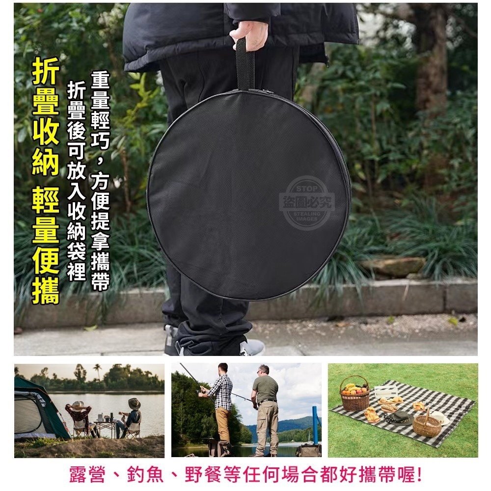 鋁合金輕巧摺疊小圓桌-細節圖3