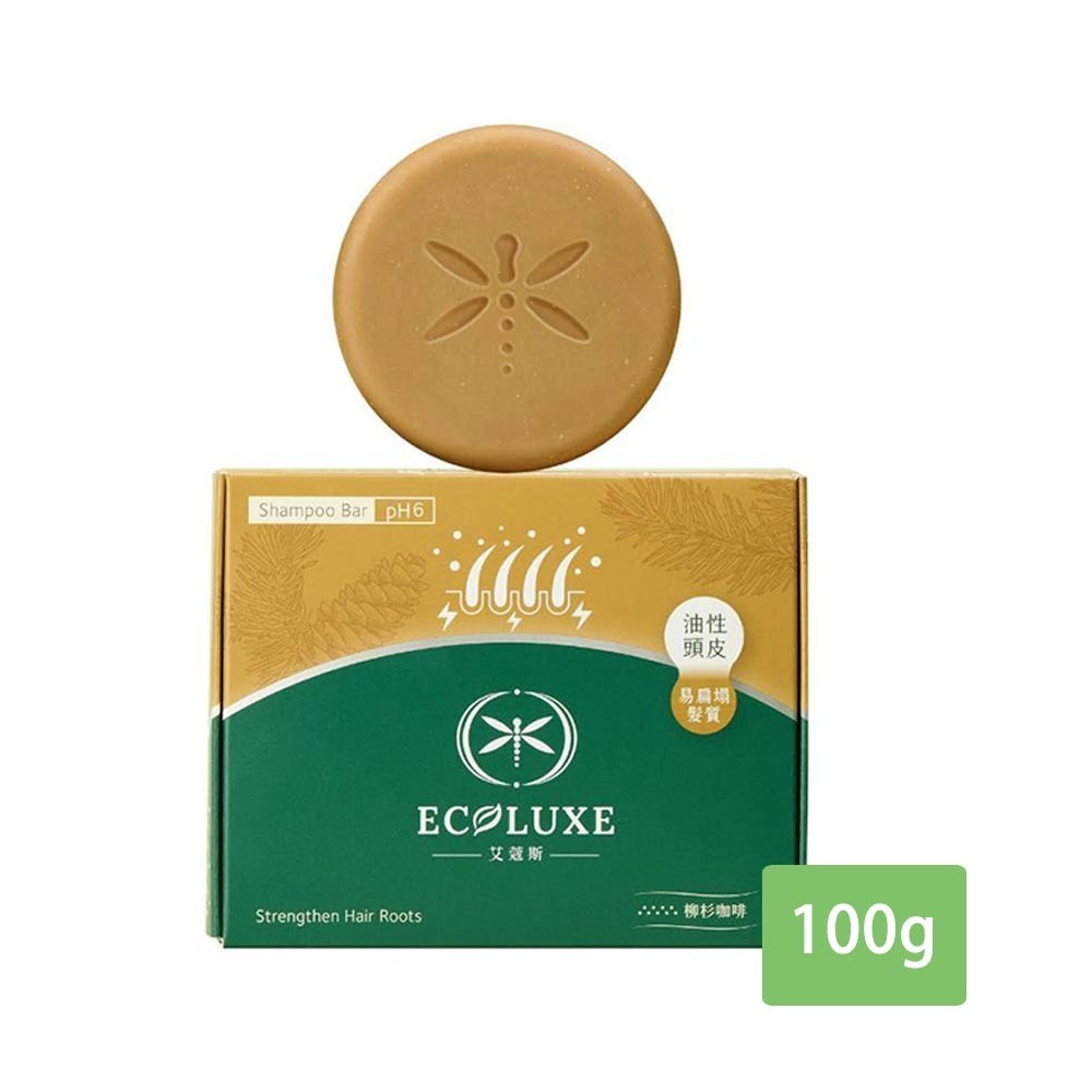 【超商取貨/宅配賣場】ECOLUXE 艾蔻斯 花樣潤澤光感洗髮餅100g/盒-細節圖2