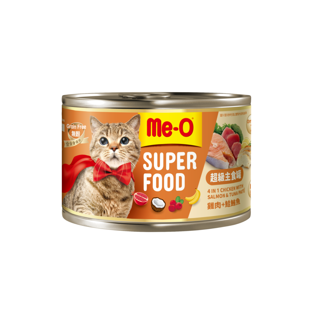 【宅配/超取賣場】Me-O 咪歐 超級貓咪主食罐170G x 8罐 (貓罐/貓主食罐/成貓)-細節圖3