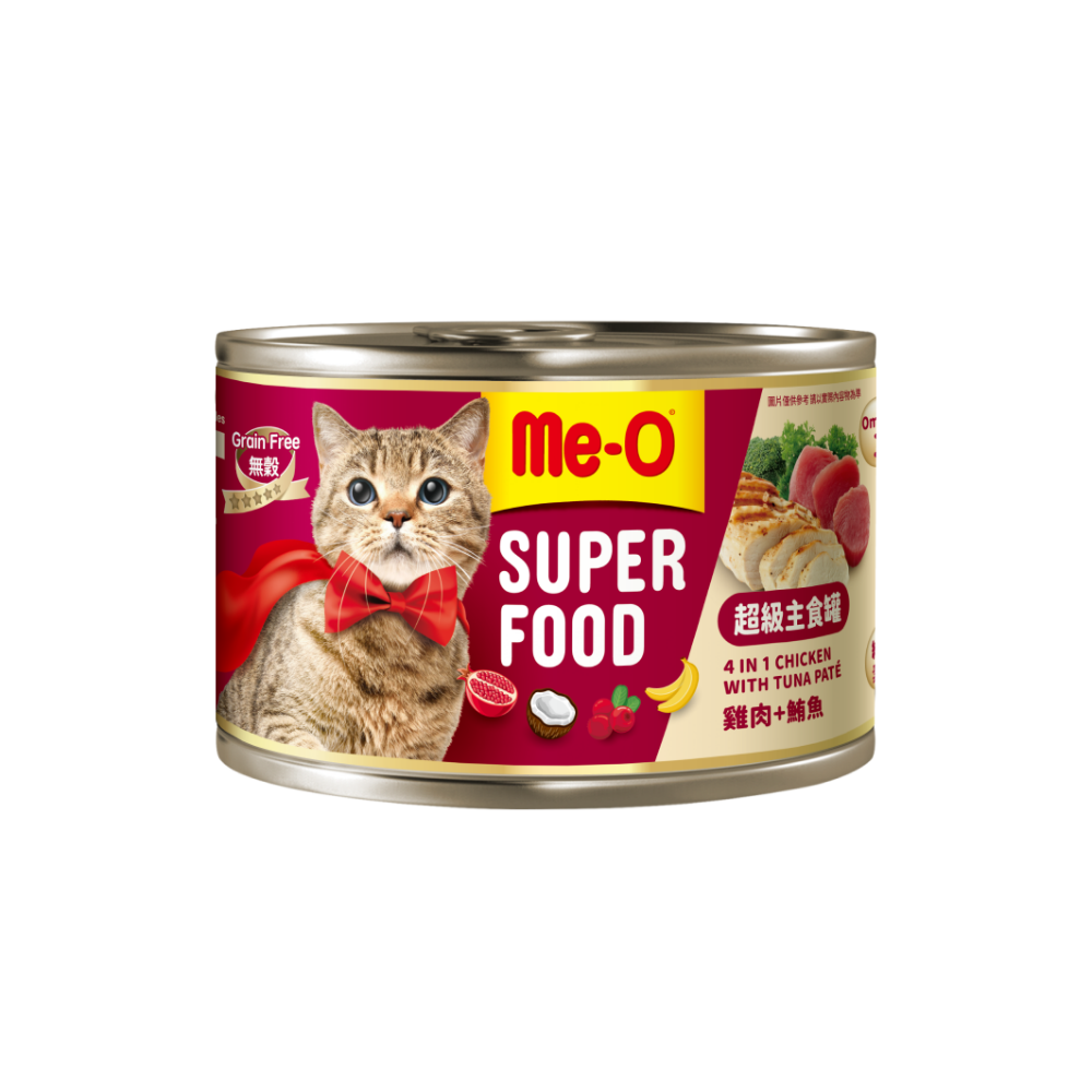 【宅配/超取賣場】Me-O 咪歐 超級貓咪主食罐170G x 8罐 (貓罐/貓主食罐/成貓)-規格圖5