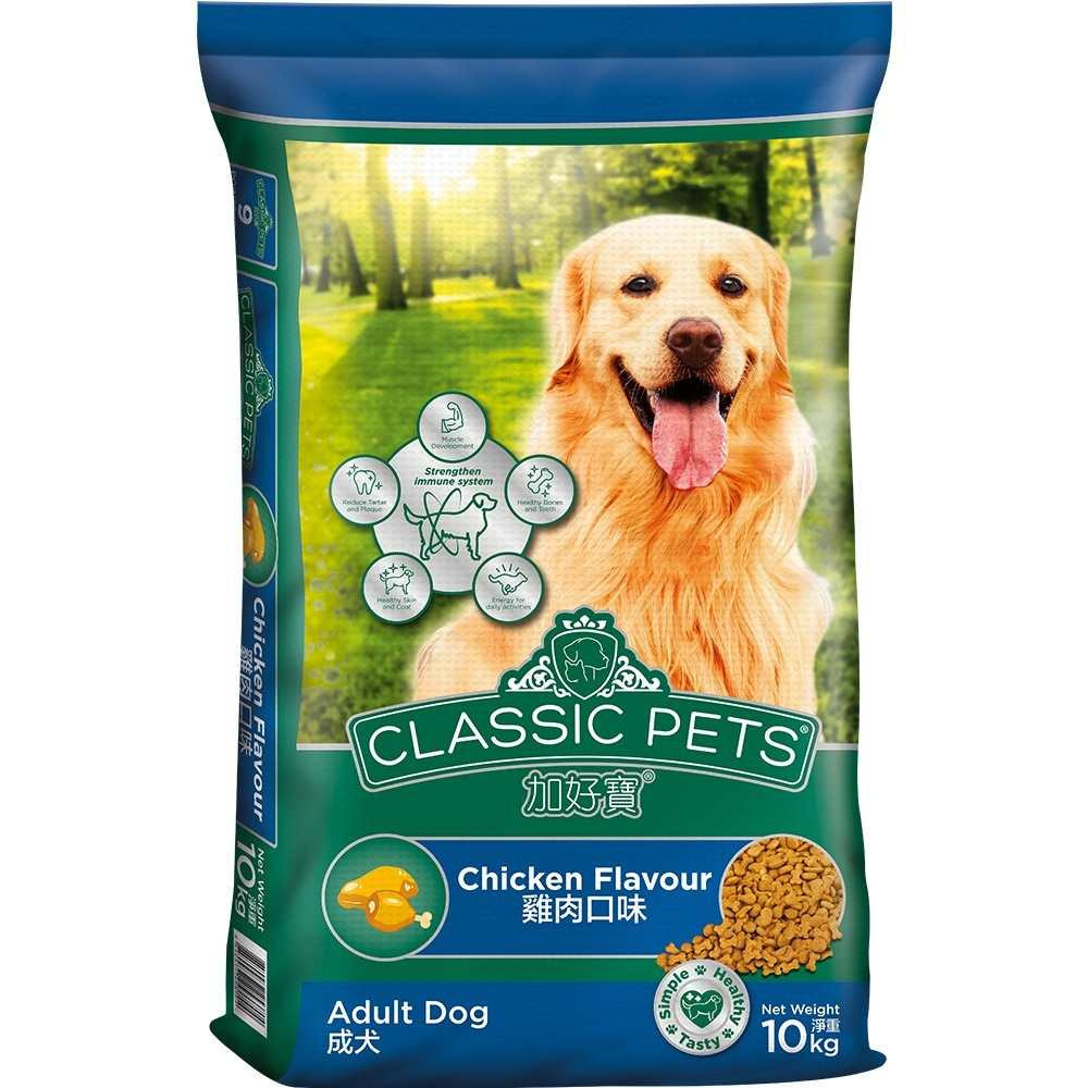 【宅配賣場】加好寶 狗乾糧 10KGx1包 (狗飼料/成犬) (口味可選)-規格圖1