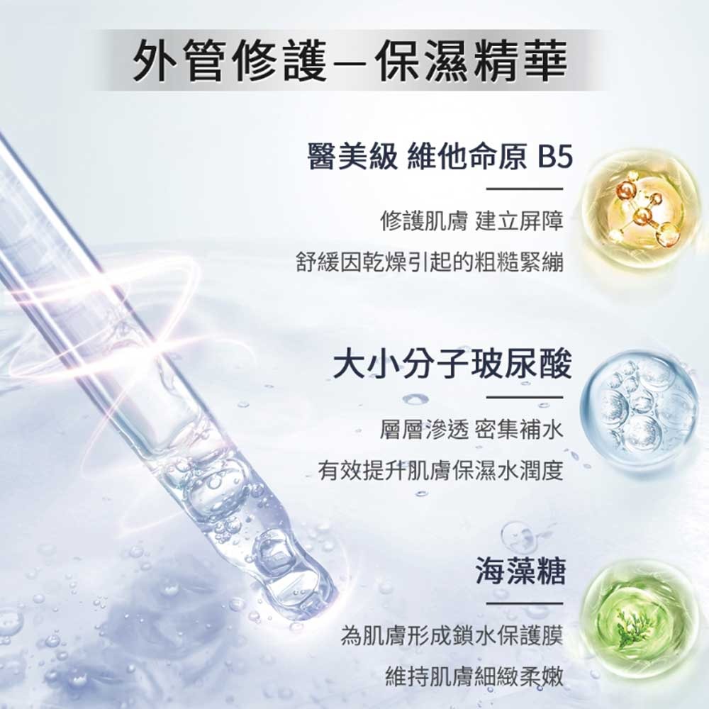 【超取賣場】短效，NIVEA 妮維雅 奇肌雙管精萃凝乳 200ml/瓶 (舒敏修護、緊致彈潤)-細節圖6