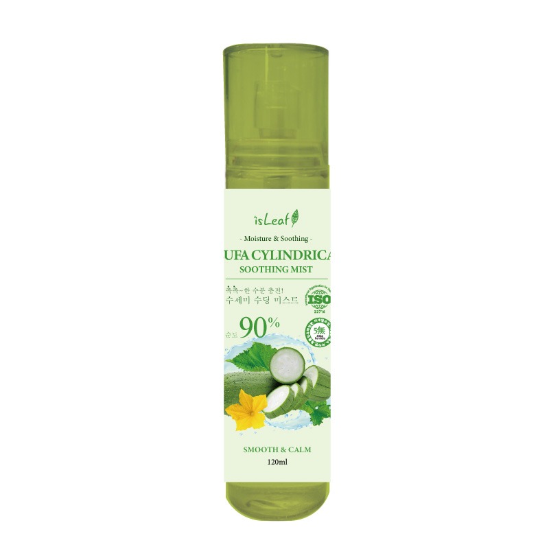 【宅配/超取賣場】韓國isLeaf 保濕噴霧120ml (90%)-絲瓜/蘆薈-規格圖3