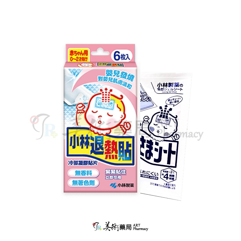 小林退熱貼 兒童 成人 嬰兒用 / 佐藤適得寧退熱貼 / 麵包超人退熱貼 退熱貼 退熱 小林 佐藤 適得寧 美術藥局-規格圖6