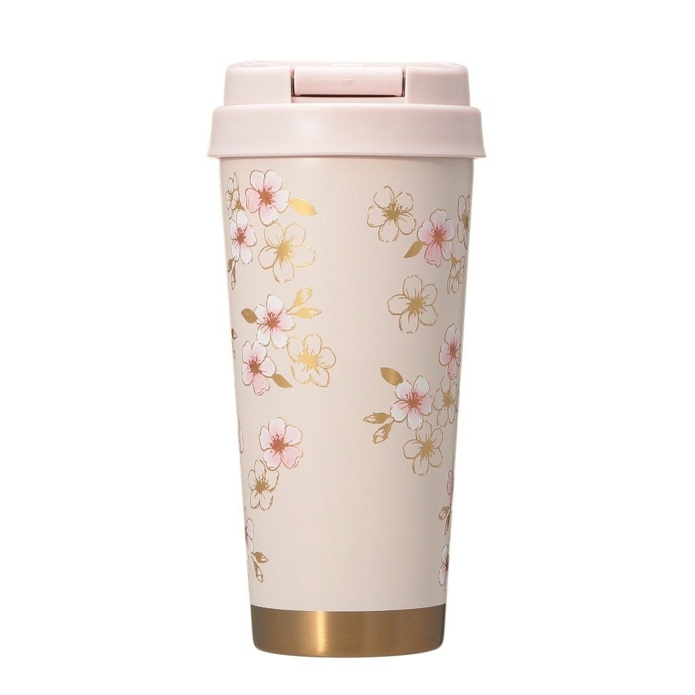 SAKURA 2026​櫻花粉金雙色不鏽鋼 TOGO 隨行杯 473ml-細節圖2