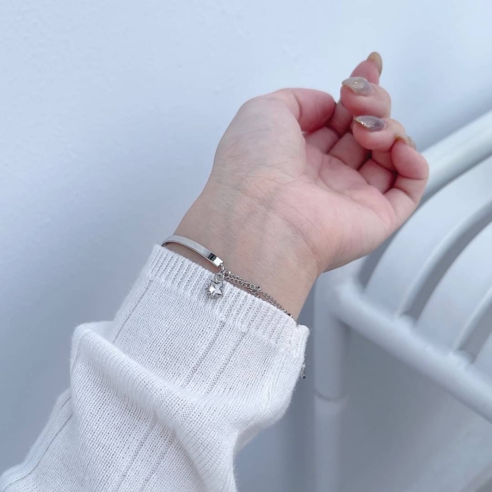 雙層拼接鏈條手鐲手鍊-細節圖6