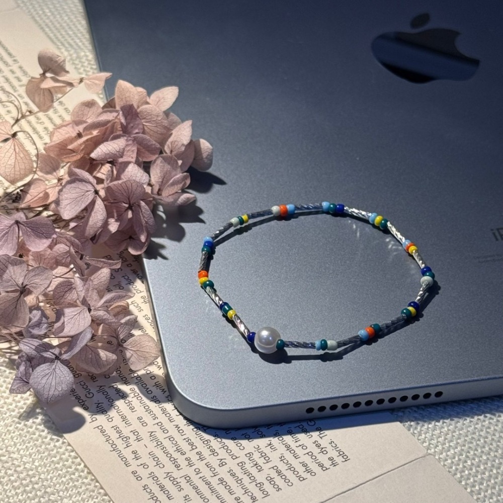 多巴胺彩色珍珠手鍊（預購）-細節圖4