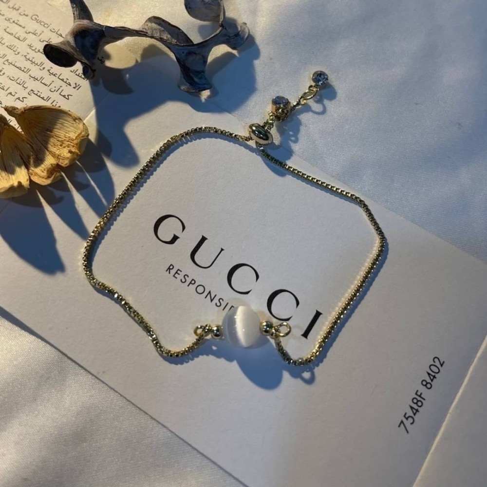 水晶貓眼石鑲鑽手鍊-細節圖8