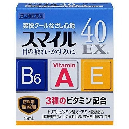 日本獅王(LION) 生產的 Smile 40EX 眼藥水。  FX強效超清涼眼藥水-規格圖3