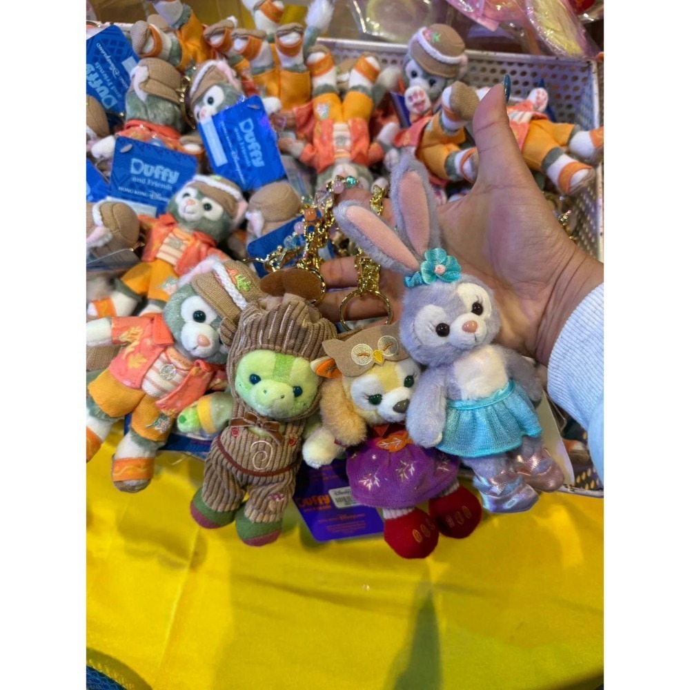 香港迪士尼20年限定達菲系列吊飾有吊牌HKD199元2/25香港帶回-規格圖11