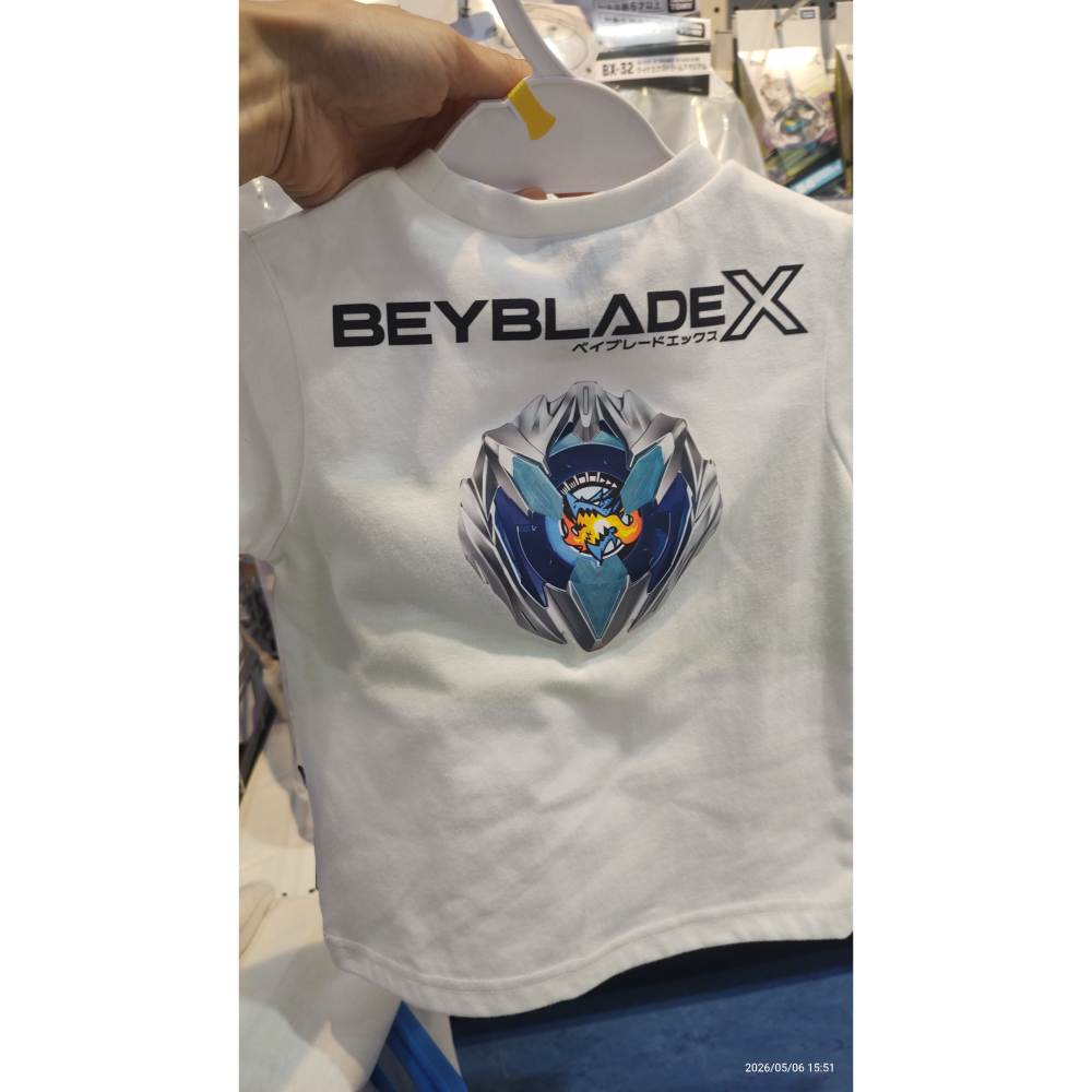 戰鬥陀螺戰鬥服蒼龍爆刃神丈 日本境內正版 純棉//BEYBLADE X 戰術機能背心-規格圖10