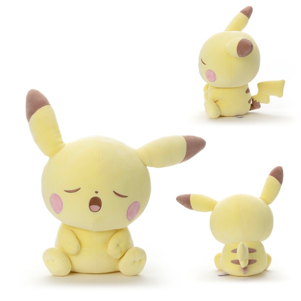 【日本代購】 寶可夢 TAKARATOMY 皮卡丘 波加曼 木木梟 炎耳兔 皮丘 小仙奶 娃娃 玩偶  寶可夢晚安系列-細節圖2