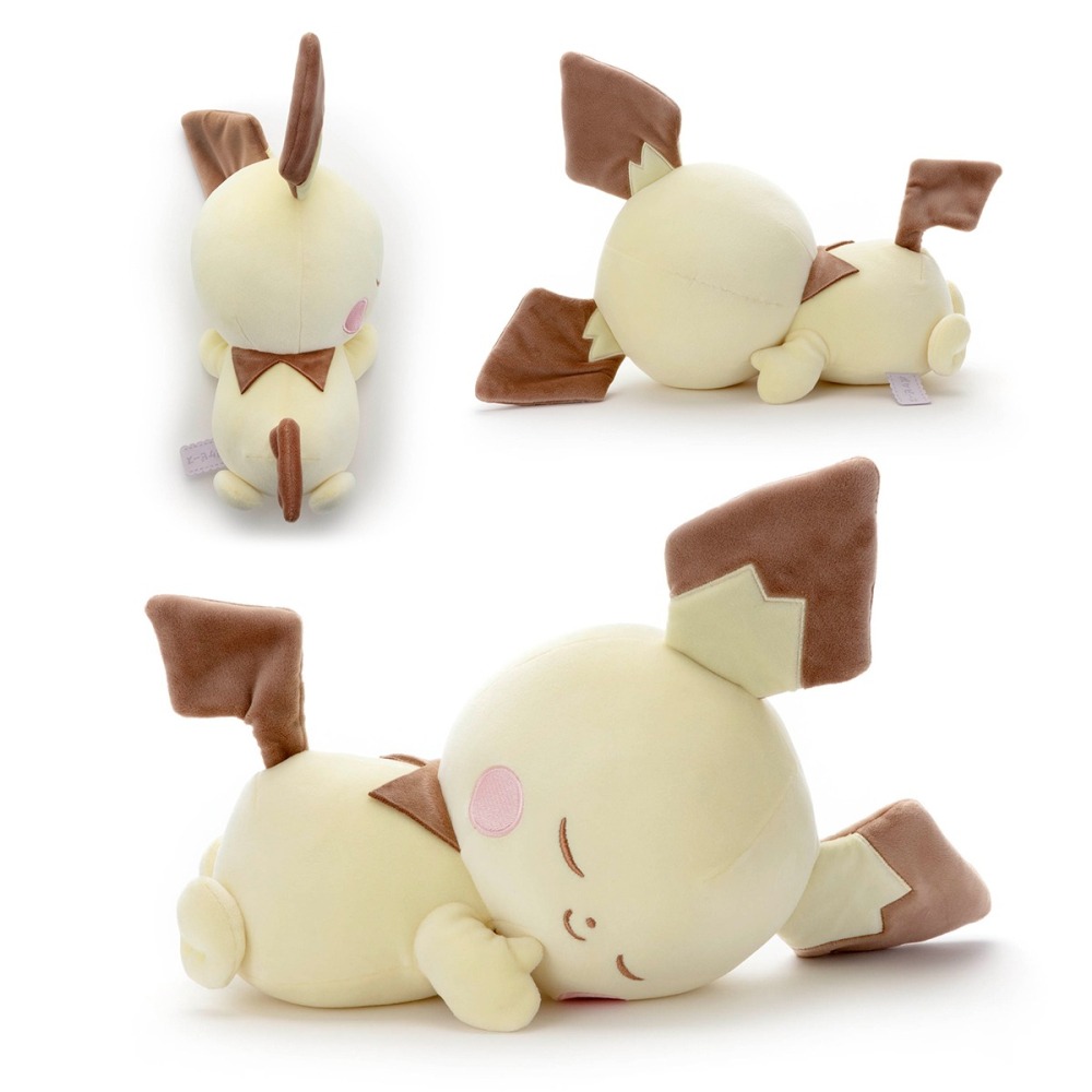 【日本代購】 寶可夢 TAKARATOMY 皮卡丘 波加曼 木木梟 炎耳兔 皮丘 小仙奶 娃娃 玩偶  寶可夢晚安系列-細節圖7