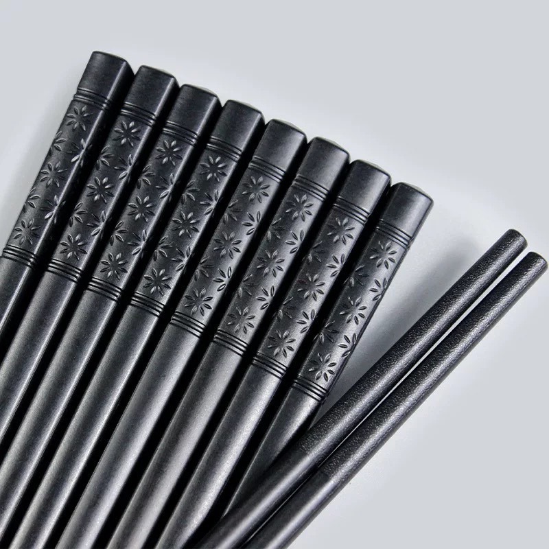 筷子 合金筷 日式六角尖頭筷 耐熱筷 防滑筷 環保筷子 無毒筷子 止滑筷 尖頭筷 日式筷子 環保餐 壽司筷-規格圖9