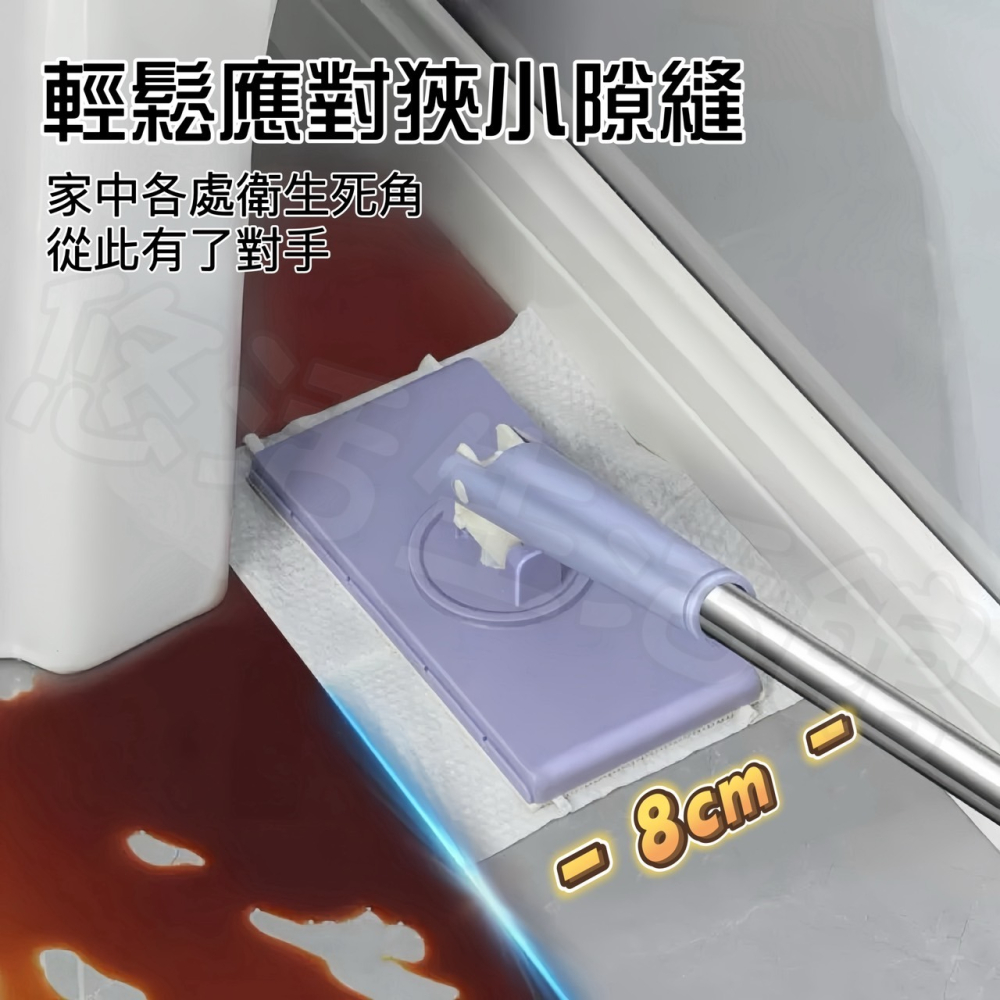 拖把 洗臉巾拖把 免洗拖把 平板拖把 免手洗拖把 小拖把 除塵紙拖把 懶人拖把 除塵拖把 居家清潔 拖地 乾濕兩用 除塵-細節圖3