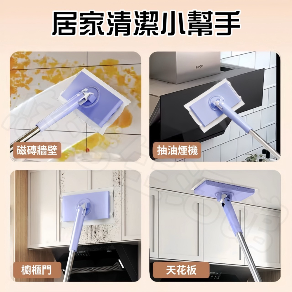 拖把 洗臉巾拖把 免洗拖把 平板拖把 免手洗拖把 小拖把 除塵紙拖把 懶人拖把 除塵拖把 居家清潔 拖地 乾濕兩用 除塵-細節圖8