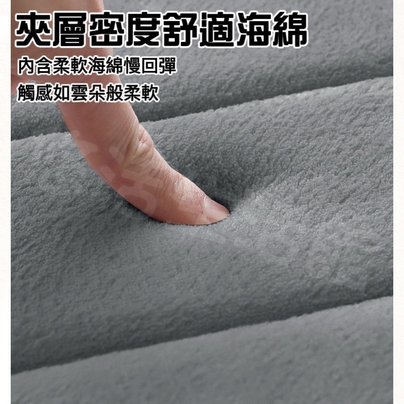 台灣出貨 珊瑚絨地墊 記憶地墊 腳踏墊 防滑墊腳踏墊 浴室腳踏墊 吸水地墊 臥室地墊止滑設計吸水地墊 記憶棉地墊 止滑墊-細節圖4