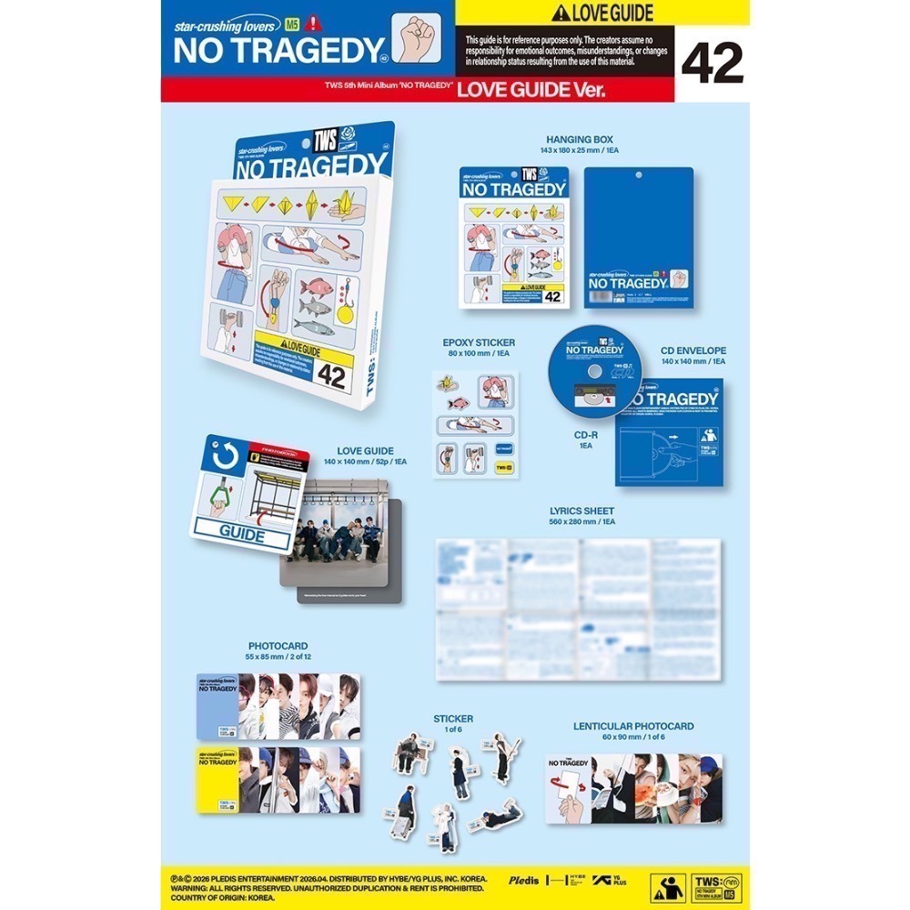 TWS 迷你5輯 NO TRAGEDY未拆專-細節圖3