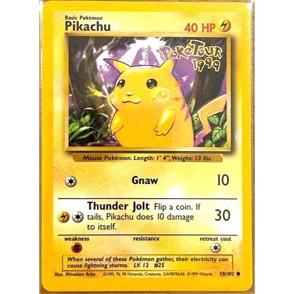 [代購] 1999 Pokémon Australia Pokétour Pikachu 皮卡丘-規格圖1