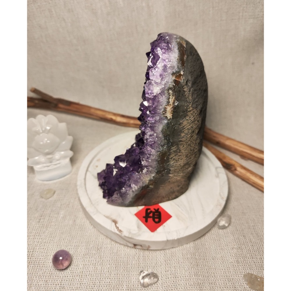 紫晶鏃546g-細節圖4