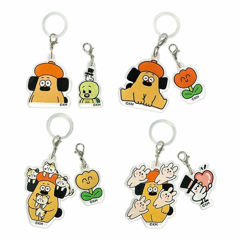 ⎪厭世文具⎪OHIGEnoPON 胡子碰碰 壓克力吊飾-細節圖2