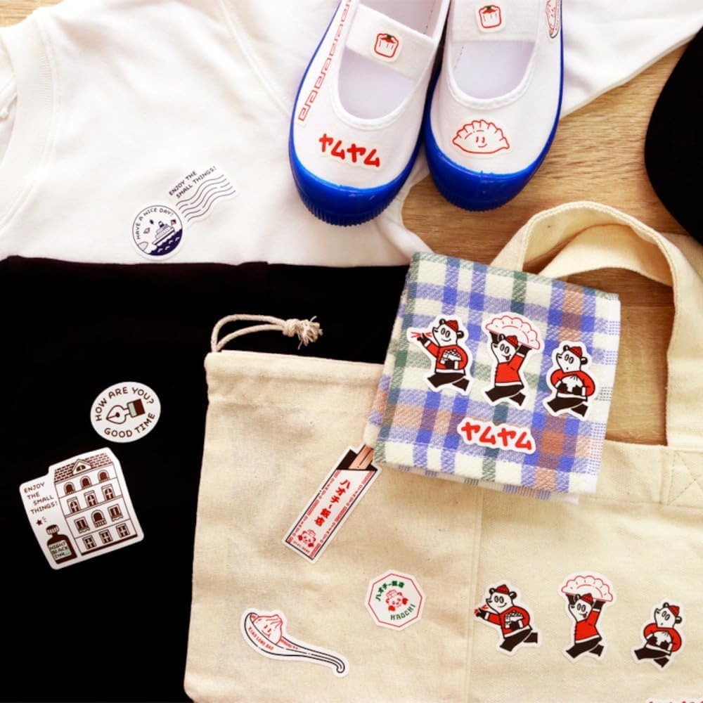 ⎪厭世文具⎪OHIGEnoPON 胡子碰碰 多功能造型貼紙-細節圖5