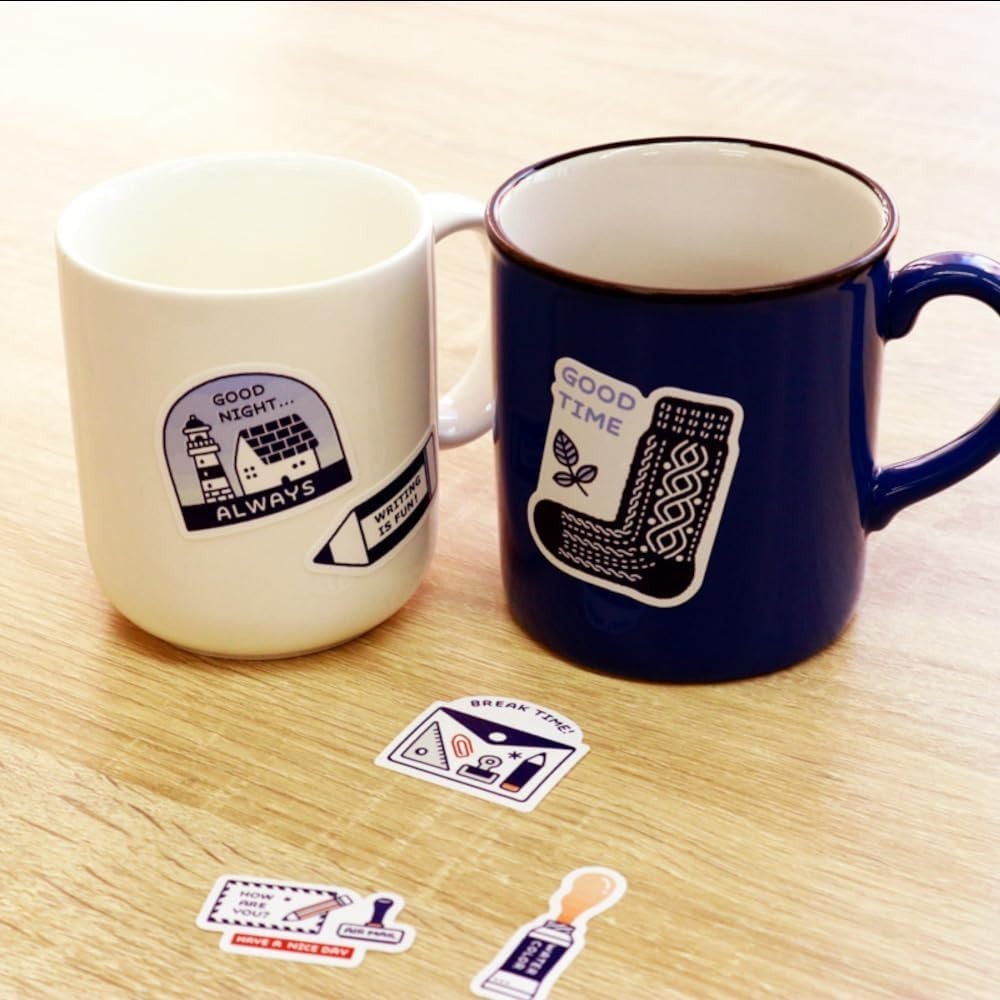 ⎪厭世文具⎪OHIGEnoPON 胡子碰碰 多功能造型貼紙-細節圖6