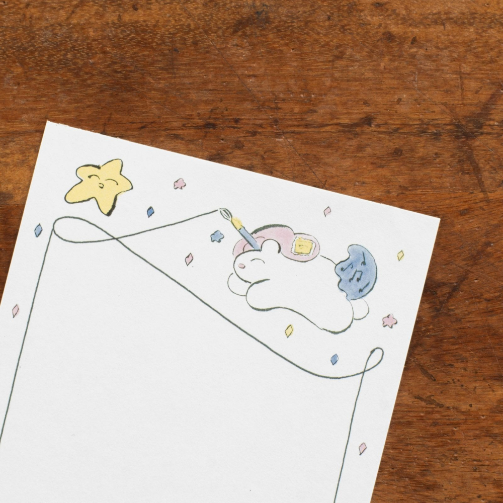 ⎪厭世文具⎪日本 手紙社-北澤平祐・一筆箋 獨角獸的信件故事-細節圖2