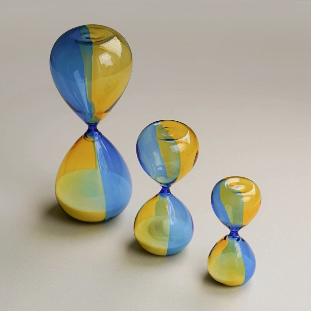 ⎪厭世文具⎪日本 Hightide penco 雙色玻璃砂時計沙漏 S 5分鐘-細節圖4