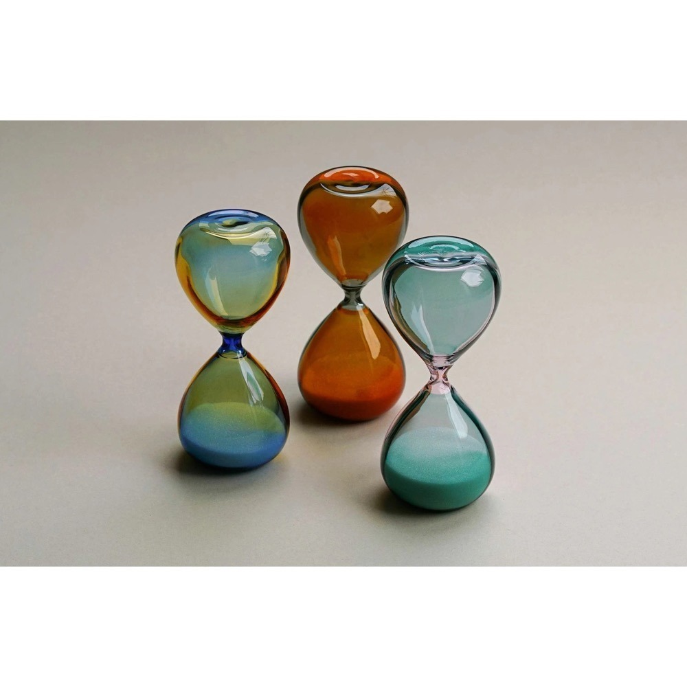 ⎪厭世文具⎪日本 Hightide penco 雙色玻璃砂時計沙漏 S 5分鐘-細節圖8