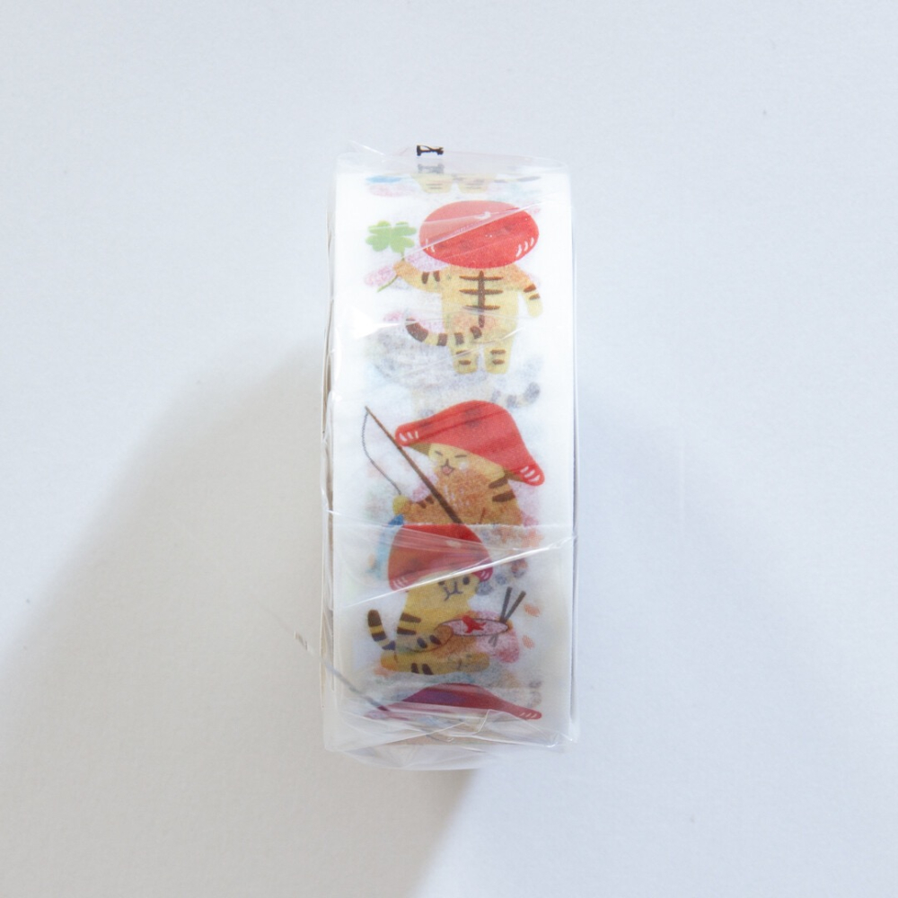 ⎪厭世文具⎪日本知名插畫 4legs 蘑菇貓紙膠帶-細節圖7