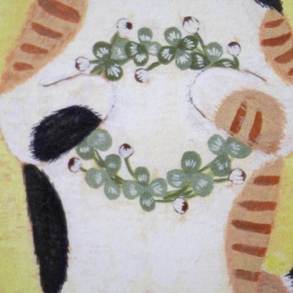 ⎪厭世文具⎪日本知名插畫 4legs 三花貓明信片-細節圖3