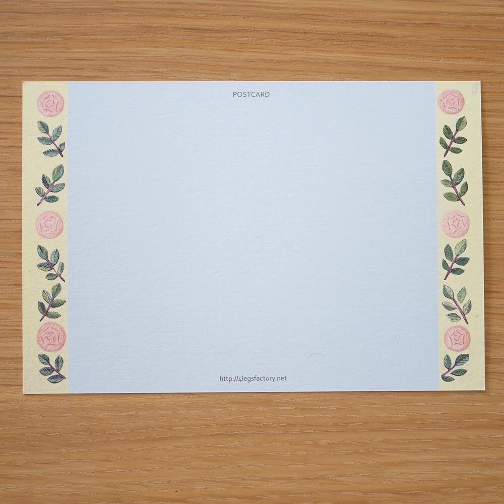 ⎪厭世文具⎪日本知名插畫 4legs 玳瑁貓 明信片-細節圖4