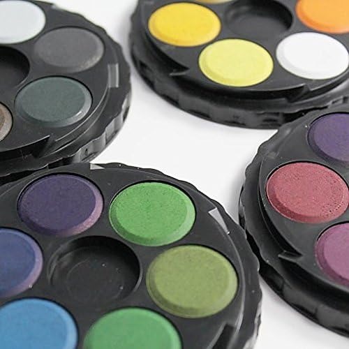 ⎪厭世文具⎪捷克 KOH-I-NOOR 校園透明塊狀水彩 (24色)-細節圖2