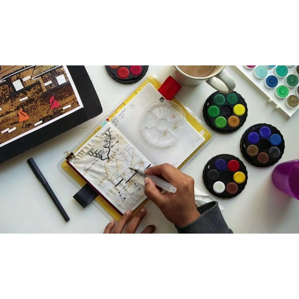 ⎪厭世文具⎪捷克 KOH-I-NOOR 校園透明塊狀水彩 (36色)-細節圖2