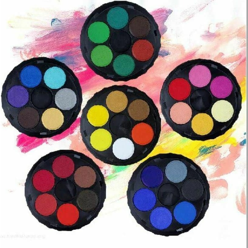 ⎪厭世文具⎪捷克 KOH-I-NOOR 校園透明塊狀水彩 (36色)-細節圖3