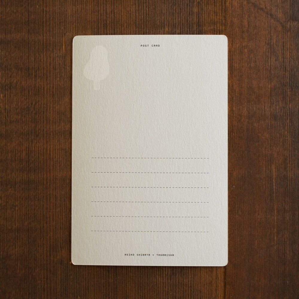 ⎪厭世文具⎪日本柴田啟子 戴眼鏡的貓 明信片-細節圖4