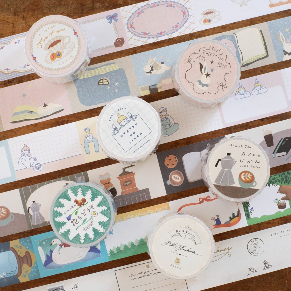 ⎪厭世文具⎪日本 手紙社 tera・ロールふせん「花禮」-細節圖3