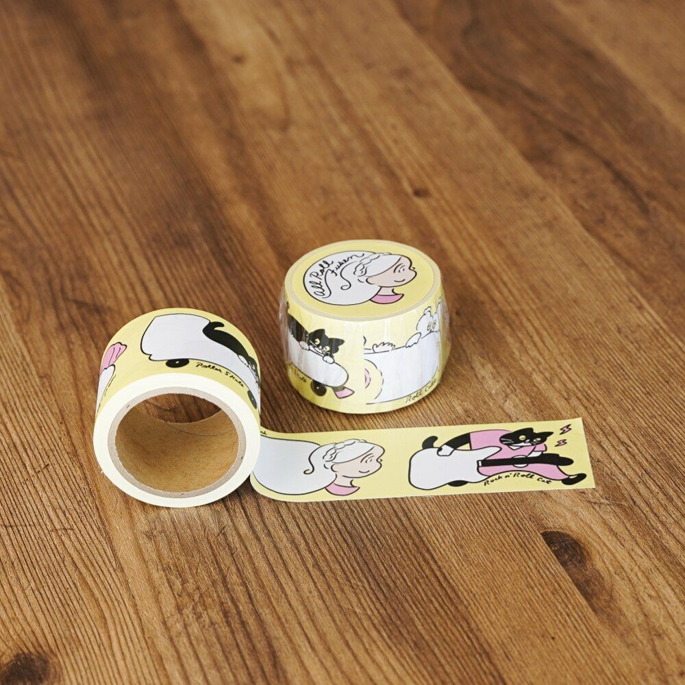 ⎪厭世文具⎪日本 手紙社- 北澤平祐・卷式便利貼「all roll fusen」-細節圖3