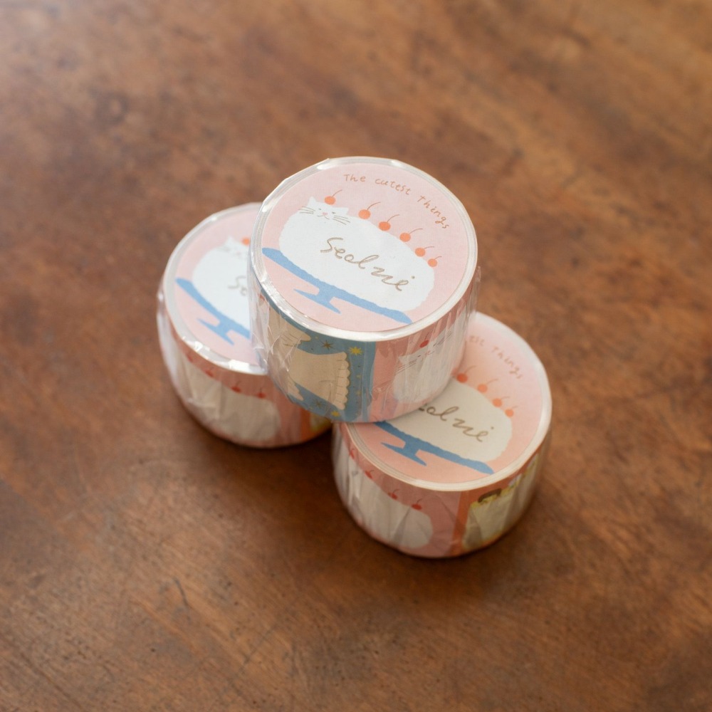 ⎪厭世文具⎪日本 手紙社-  seol.zzi・卷式便利貼 「The cutest thing-細節圖2